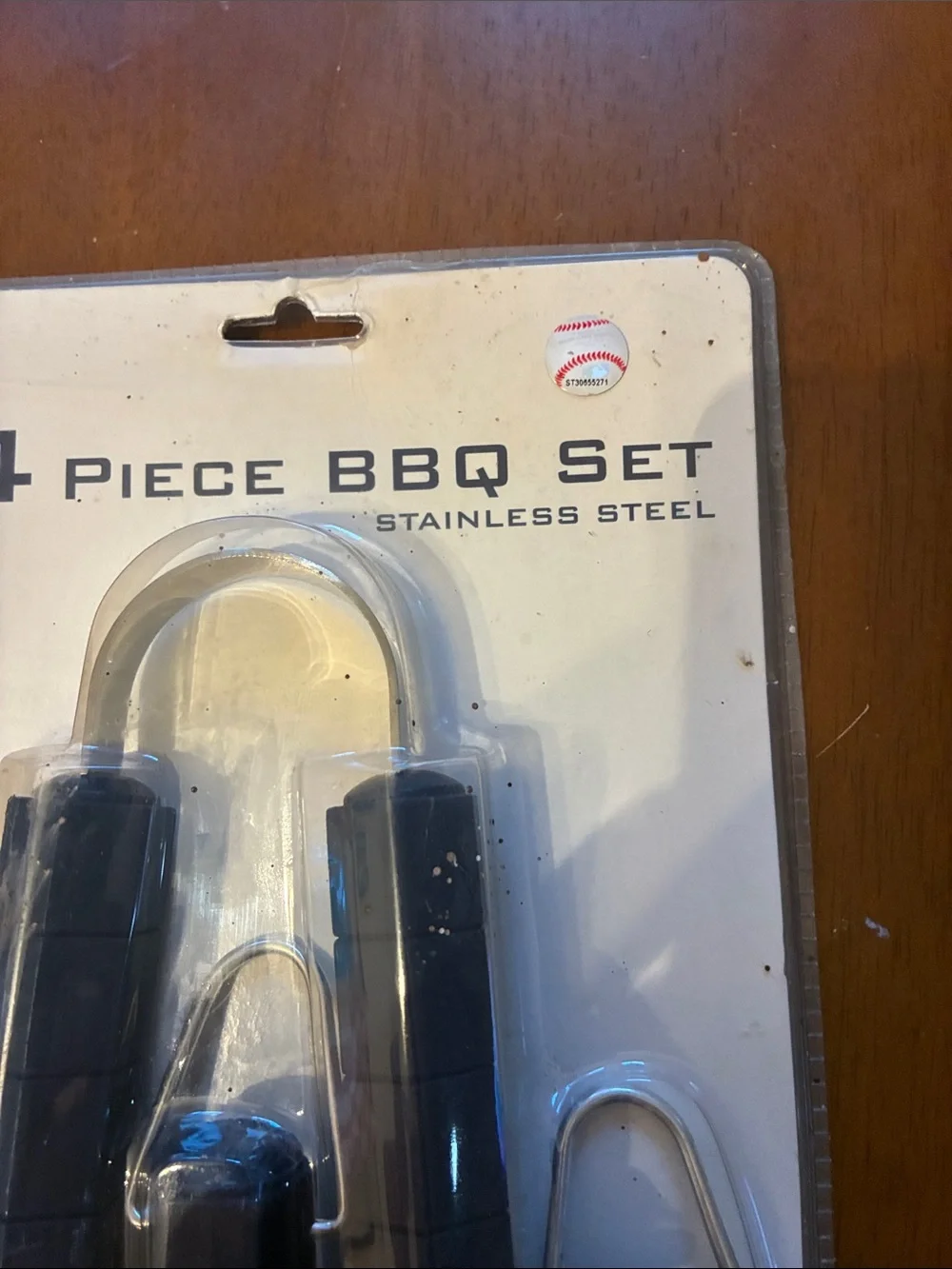 MLB New York Yankees 4 Piece BBQ Set Stainless Steel Siskiyou Sports NEW